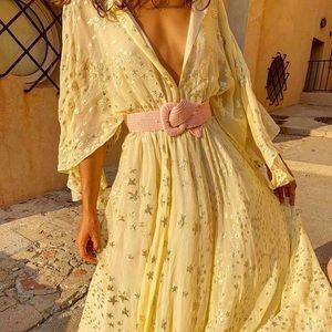ISO LoveShackFancy Solana dress in Sunflower